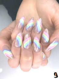 Rainbow Nails Regenbogennagel Regenbogen Nagel Regenbogen Nagel Rainbow Nails Regenbogennagel Regenb In 2020 Coffin Nails Designs Rainbow Nails Oval Nails Designs
