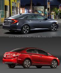 It competes with the toyota corolla, hyundai elantra, chevrolet cruze, scion tc, mazda3 and. 2016 Honda Civic Vs 2015 Honda Civic Old Vs New