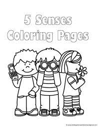 These free 5 senses coloring pages are a great way for kids to be introduced to the five senses in a way that is simple and not complex. Free 5 Senses Coloring Pages