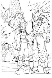 Free dragon ball z coloring pages. Kids N Fun Com 55 Coloring Pages Of Dragon Ball Z