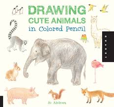 Please see the drawing tutorial in the video below video produced by channel : Drawing Cute Animals In Colored Pencil Drawing Cute 1 Akikusa Ai 9781592539369 Amazon Com Books