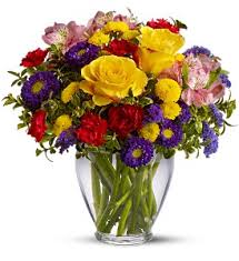 I love pictures of flowers just about as much as pictures of people. Brighten Your Day Vased Bouquet In White Oak Pa Breitinger S Flowers