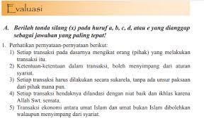 Jun 06, 2021 · kunci jawaban pai kelas 11 halaman 197 198 evaluasi bab 11 pilihan ganda dan esai kami berusaha untuk memberikan jawaban terbaik untuk temen temen, karena kami juga tau bahwa temen temen sangat memerlukan nilai yang besar supaya temen temen dapat meningkatkan nilai, agar nantinya temen temen dapat naik kelas dengan nilai terbaik. Jawaban Pg Evaluasi Bab 9 Pai Halaman 154 Kelas 11 Ekonomi Islam Bastechinfo