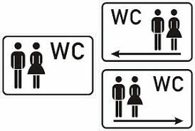 Schild türschild mit oder ohne pfeile wc 15xbis 30×4. Schild Turschild Mit Oder Ohne Pfeile Wc 15x20 Bis 30x40 Toilettenschild 00 Ebay