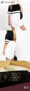 Boohoo T Shirt Dress Petite Size 2 Petite Dresses Comfy Fashion Fashion