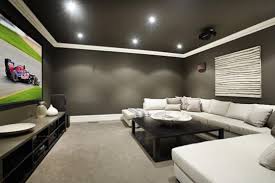 Design Tips For Turning Your Basement Into A Media Room Decorated Life Home Theater Rooms House Rooms Room