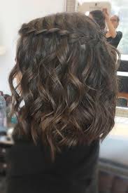 Braids are an easy and so pleasant way to forget about hair styling for months, give your hair some rest and protect it from harsh environmental factors. 33 Romantic Looks With A Waterfall Braid Braid A With Romantic Waterfall Hairstyle Women Pinterest Cute Prom Hairstyles Prom Hairstyles For Short Hair Braids For Short Hair