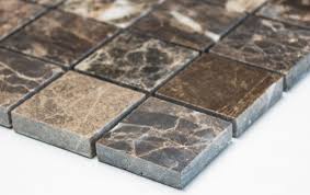 Unser marmor mosaik besteht aus individuellen elementen des natursteins. Mosaik Fliese Marmor Naturstein Impala Braun Poliert Mos42 1306 M