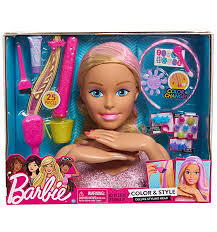 Black Barbie Head Styling Doll Barbie Deluxe Rainbow Styling Heads Blonde Barbie Toys Baby Girl Toys Barbie