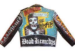 Pin By Luis Najera On Punk Skins Punk Jackets Painted Leather Jacket Hand Painted Leather Jacket