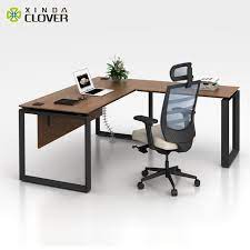Source Good Price Executive Table Office Executive Desk Modern I Shape Di Escritorios De Oficina En Casa Muebles Estilo Industrial Oficinas En El Hogar Moderno