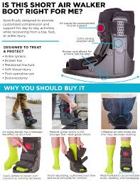Air Walker Boot Foot Cast Boot For Ankle Sprains Stress