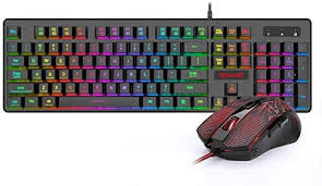 Ourhouseofmodesty letti / barriera letto : Redragon S107 Ba Gaming Keyboard And Mouse Combo Wired Mechanical Feel Rgb Led Backlit Keyboard 3200 Dpi Gaming Mouse For Windows Pc Keyboard Mouse Combo Daily Tech Blog