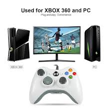 Usb Kablolu Gamepad Xbox 360 Denetleyici Joystick Resmi Microsoft Pc Denetleyicisi Icin Windows 7 8 10 Oyun Kumandasi Aliexpress