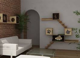 Haben sie ausreichend platz im garten oder auf dem hof sowie etwas handwerkliches geschick, dann können sie dort einen tollen spielplatz selber bauen. Katzen Kletterlandschaft Idee Treppe Ruheplatze Cat Design Ideas Katzen Kletterwand Kletterwand Selber Bauen Katzenzimmer