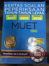 Learn today's words and phrases: Muet 2017 2018 Past Year Paper Textbooks On Carousell