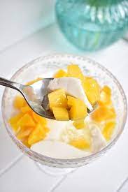 Jackfruit And Coconut Panna Cotta Sometyme Place Jackfruit Dessert Recipes Jackfruit Coconut Panna Cotta