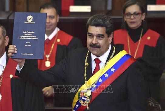 Tổng thống Venezuela Nicolas Maduro tuyên thệ nhậm chức nhiệm kỳ 2 | baotintuc.vn