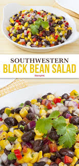 Black Bean Corn Tomato Salad Calories Southwestern Black Bean Salad Recipe Clean Eating Recipes For Dinner Bean Salad Recipes Clean Eating Recipes