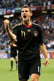 Miroslav klose is famous for being a soccer player. Miroslav Klose Germany Worldcup Soccerlegend Futbollegend Footballlegend Miroslav Klose Good Soccer Players Germany Soccer Team