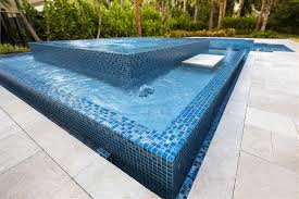 Twilight Series Azure Pool Tile Small Backyard Pools Swimming Pool Tiles