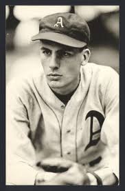 RANDY GUMPERT Real Photo Postcard RPPC 1936-38 Athletics George Burke