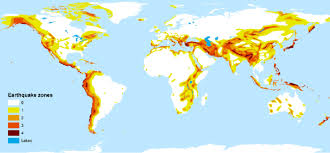 An earthquake is the result of a sudden release of stored energy in the earth's crust that creates seismic waves. Earthquake Zones N O Te S D A Rke R C O Lo U R In D Ic A Te S H Ig H E Download Scientific Diagram