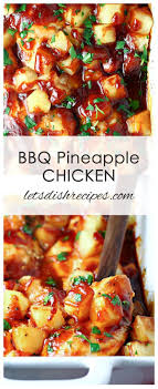 Easy Barbecue Pineapple Chicken Recipe Pineapple Chicken Recipes Pineapple Chicken Easy Chicken Recipes