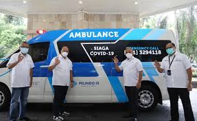 Prapat kurung selatan no.1, tanjung perak, kec. Bantu Perangi Covid 19 Pelindo Iii Sumbang Ambulance Ke Rs Phc