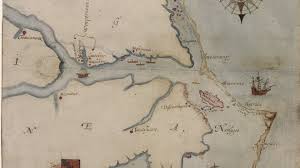 The Roanoke Colony On Roanoke Island In Dare County Present Day North Carolina Was A Late 16th Century Attempt By Queen Eliz Cartografia Nuevo Mundo Historia