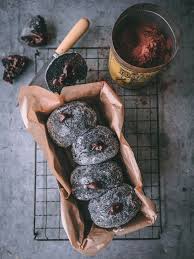 Black Charcoal Doughnuts The Boy Who Bakes Yummy Food Dessert Fun Baking Recipes Yummy Food