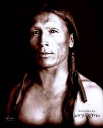 LONE ELK, 1907. The Northern Cheyenne man was the son of Brave Wolf, who  fought Marcus Reno's troops at the 1876 Battle of the Little Bighorn in  Eastern Montana. After Brave Wolf's