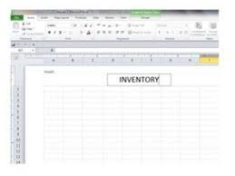 How To Create A Basic Inventory Spreadsheet With Excel Techwalla Spreadsheet Excel Excel Spreadsheets