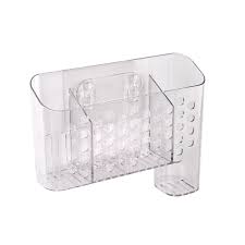 Our drill free shower caddy can be installed on any smooth surface and is ready to be used within minutes. Naleon Clear Peel N Stick Large Caddy Bunnings Australia