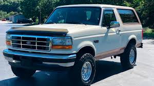 We did not find results for: 1995 Ford Bronco Eddie Bauer Edition F99 Louisville 2019