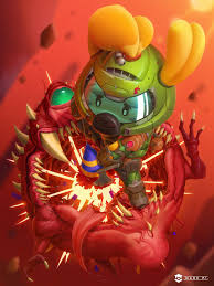 Doomsabelle By Marcos Lopez Iammarcpi Doomguy And Isabelle Animal Crossing Doom Videogame Animal Crossing Memes