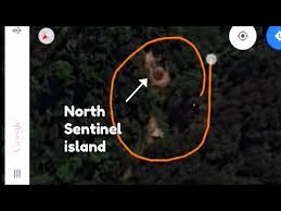 From the limited information available it can be said that south sentinel island is a forested coral reef. North Sentinel Satterlite View India Youtube