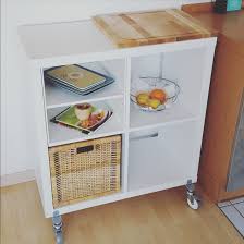 Ikea Hack Kallax As A Kitchen Food Cart Ikea Ikeahack Servicewagen Kuchenwagen Kitchenfoodcart Esszimmerkonsole Kuchenwagen Ikea