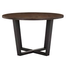 Whether you need a small kitchen table or breakfast table for three to four people or a large round dining table or extension dining table for a formal dining area. John Lewis Partners Calia 6 Seater Round Dining Table Dark At John Lewis Partners