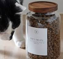 Glass Pet Food Container - So At Nature - 1.2L / Classic