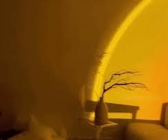 Sunset/sun/rainbow projection floor lamp, dreamlike visual experience 2. Sunset Lamp Gen Z Shop