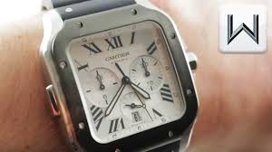 Cartier santos (2018) medium review! 2019 Cartier Santos De Cartier Chronograph Wssa0017 Luxury Watch Review Youtube