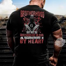 Юэль киннаман, маттиас шонартс, райан филипп и др. Brotherhood My Not Be Brothers By Blood But Brothers By Heart Shirt
