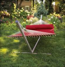 Wooden hammock stands with hammock. For Living Hammock Stand 15 Ft Canadian Tire