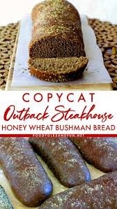 Copycat Outback Honey Wheat Bushman Bread Recipe Bread Recipes Homemade Outback Bread Homemade Bread