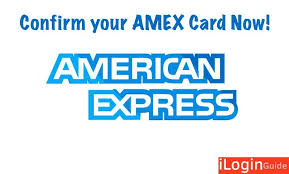 Americanexpress Com Confirmcard Confirm Card Now