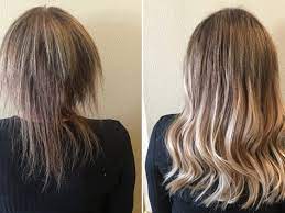 Never go to bed with wet hair. The Shocking Hair Extensions Before And After You Have To See Allure