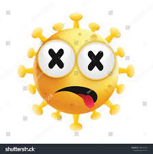 Corona Emoji Coronavirus Illustration Covid Virus Stock Vector (Royalty  Free) 1934953337 | Shutterstock