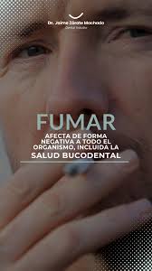 🚭 ¿Fumas? Tu boca también lo nota., Fumar no solo afecta a tus pulmones…  también perjudica seriamente tu salud bucodental:, ❌ Encías debilitadas, ❌  Mayor riesgo de infecciones e implantes fallidos, ❌ ...