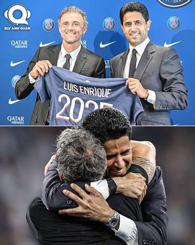 ️ Chủ tịch PSG, Nasser Al-Khelaïfi: "Luis Enrique đã ở lại trung tâm huấn  luyện suốt 8 tháng. Cái lão ấy gần như không về nhà và làm việc từ 8 giờ